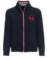 La Martina full zip white