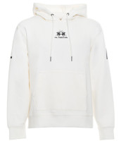 La Martina hoodie white